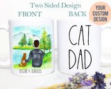 Personalized Cat Mug, Custom Cat Dad, Cat Lovers, Cat Coffee Cup, Custom Cat Gift, Pet Owner Gift, Cat Daddy Mug, Cat Lover Gift, Pet Loss