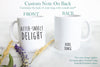 After Snooze Delight - White Ceramic Mug