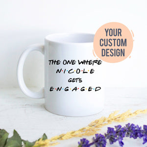 Custom Engagement Gift, Bride Gift Idea, Newly Engaged Wedding Gift Bridal Shower Gift, Gift for Bride, Bride to be, Future Mrs, Fiance Gift