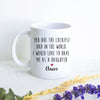 Funny Dad Gift, Gag Gift, Best Dad Gift, Father&#39;s Day Mug, Custom Gift for Dad,Christmas Gift, Funny Dad Mug, Dad Birthday Gift, Best dad
