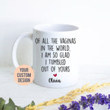 Personalized Mother&#39;s Day Gift, Funny Mom Gift, Gift from Daughter, Mom Gift Ideas, Mom Christmas Gift, Mom Birthday Gift, Mom Mug, Mom Life