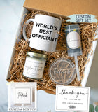 Personalized Officiant Gift Box | Thank you for Marrying Us, Wedding Officiant Gift Set, Wedding Officiant Gift Idea, Pastor Care Package