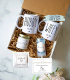 Couple Engagement Gift Box | Engagement Care Package, Newly Engaged Gift Box, Engagement Gift Bride Groom, Hubby and Wifey Gift Box