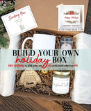 Build Your Own Holiday Box | Personalized Christmas Gift Box, Christmas Gift Idea, Christmas Gift Box Set, Holiday Gift for Women and Men