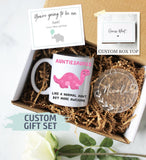 Personalized Aunt Gift Box | Promoted to Aunt, New Aunt Gift, Auntiesaurus, Will You Be My Aunt Pregnancy Announcement Baby Reveal Best Aunt